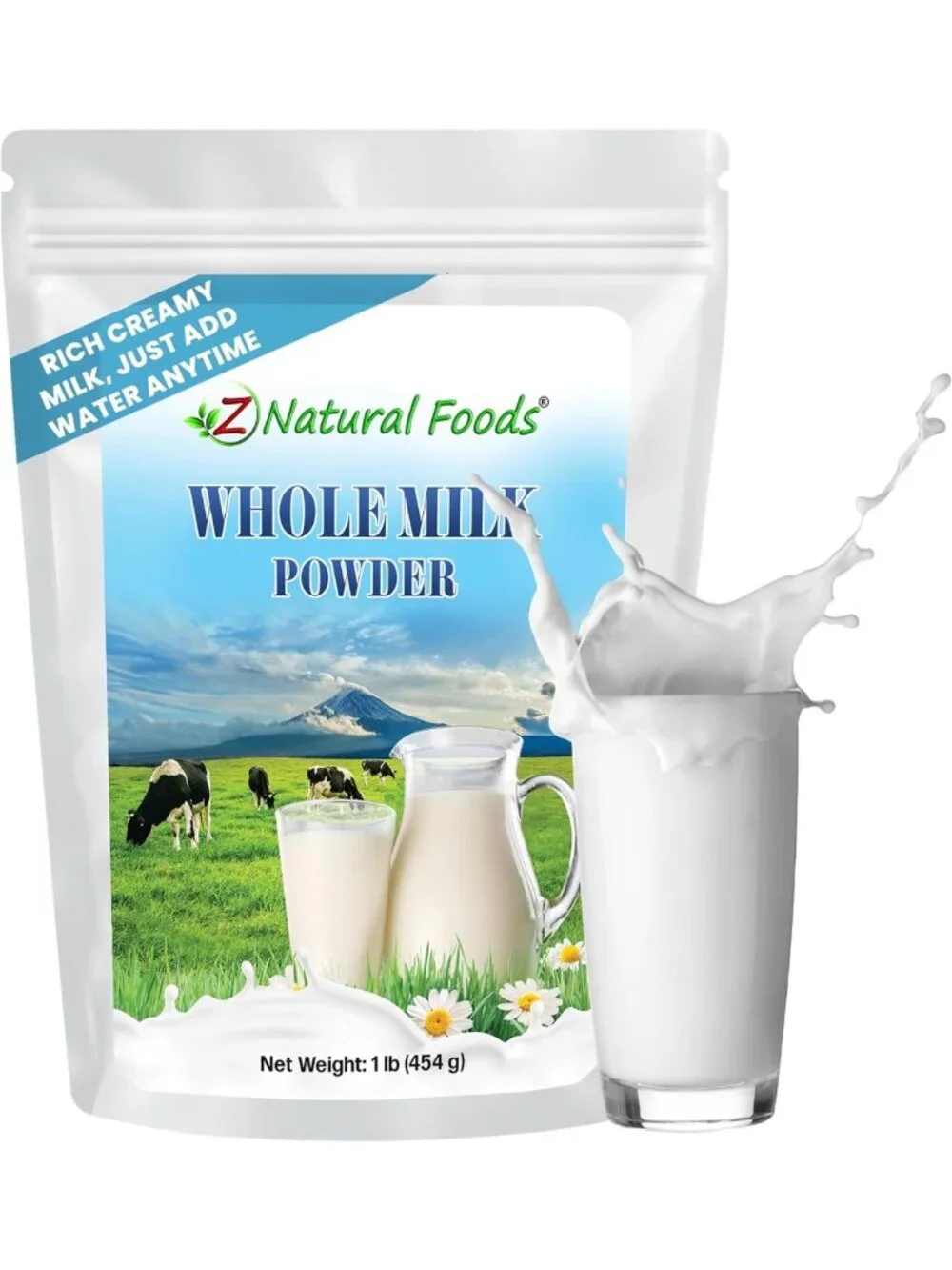 Premium Whole Milk Powder - Non-GMO, Gluten-Free, Perfect for Baking & Cooking